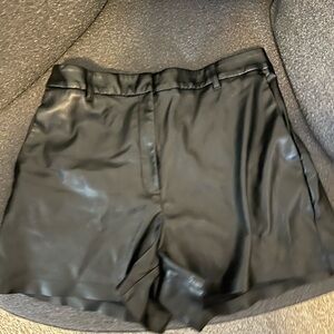 Express High Waist Black Shorts